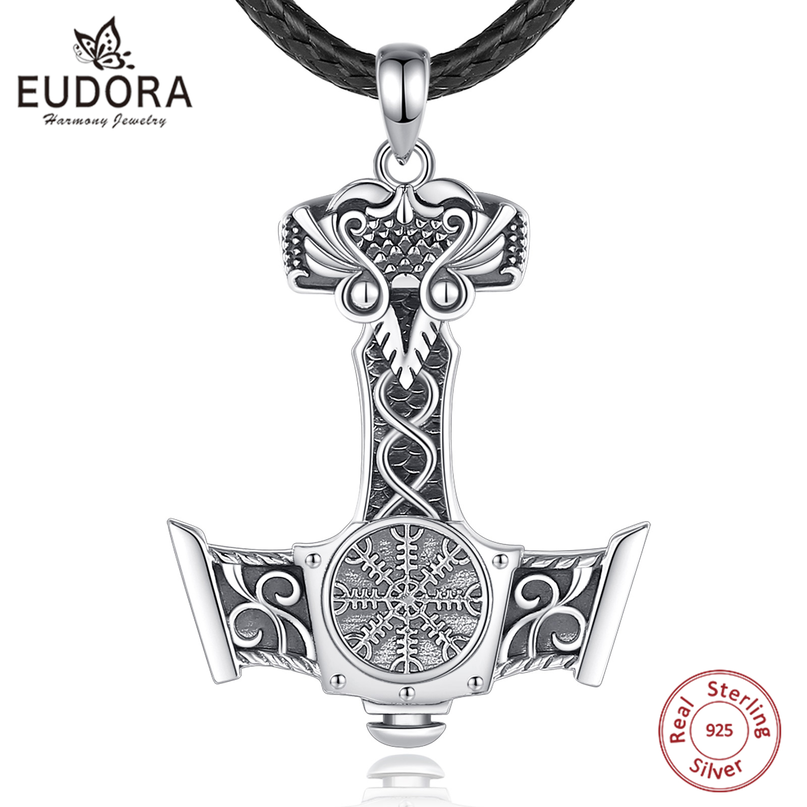 925 Sterling Silver Chain Necklace Men - Eudora стерлингового серебра 925 пробы, норвежский