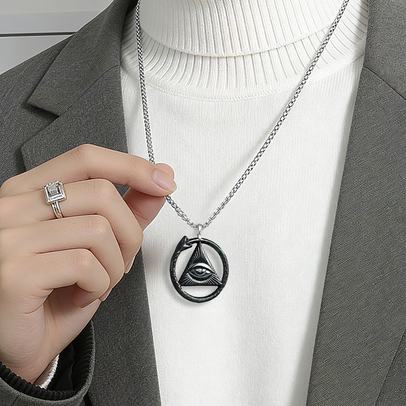 Necklaces - Винтажное ожерелье с подвеской-змеей из натурального