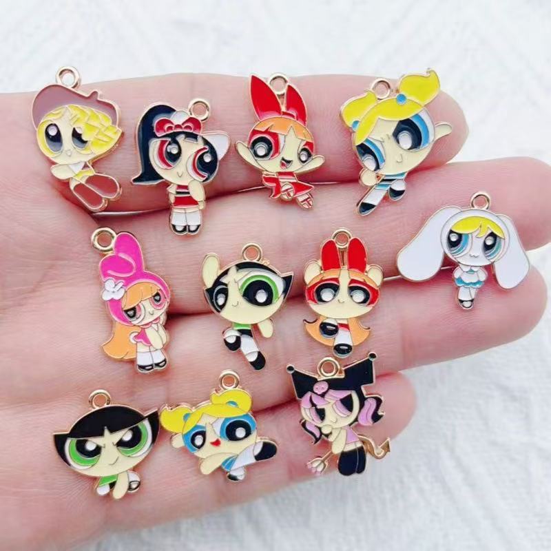 Earrings - 10 шт. подвесок из сплава с