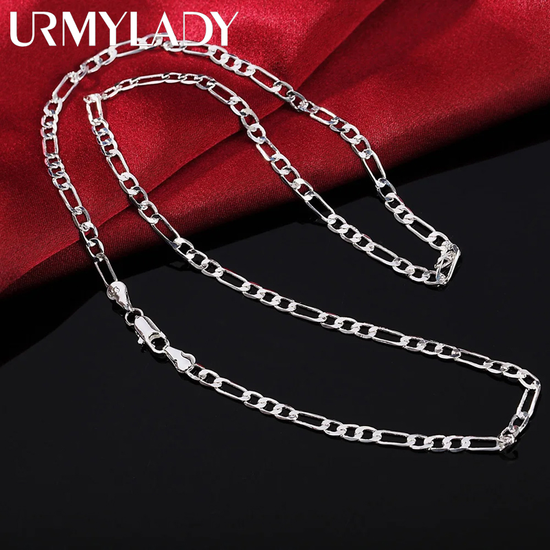 Cuban Link Chain 12Mm - 40-75 см, стерлинговое серебро 925 пробы,