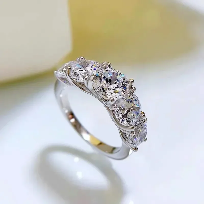 Роскошное обручальное кольцо и – обзор и цена Moissanite Engagement Ring 1 Carat