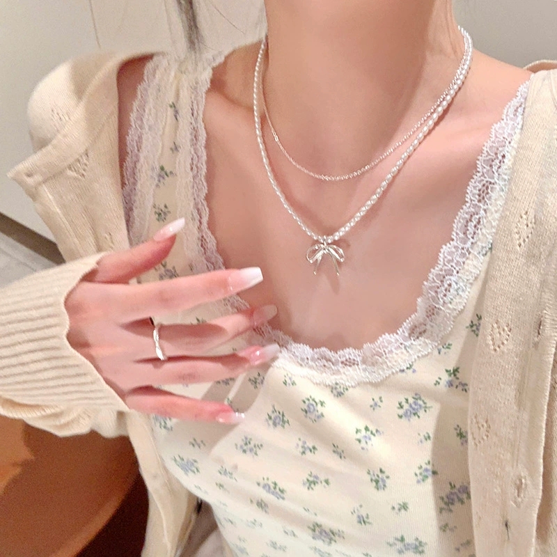 Модное винтажное ожерелье-чоке – обзор и цена Pearl Choker Necklace Vintage