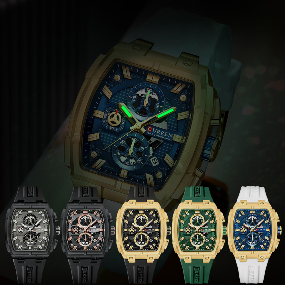 Роскошные винтажные часы CURRE – обзор и цена Watch Accessories