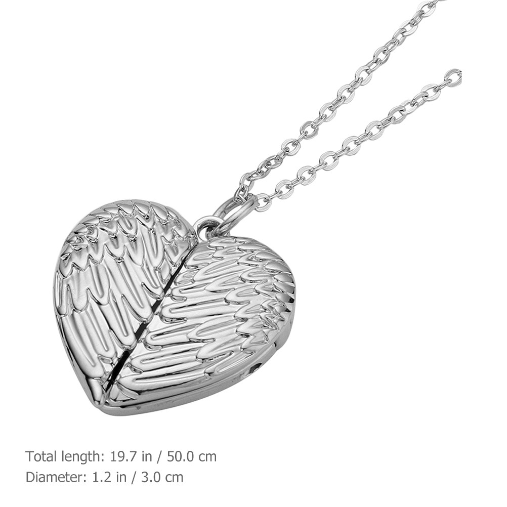 Ожерелье-кулон в форме сердца  – обзор и цена Heart Locket Necklace Photo