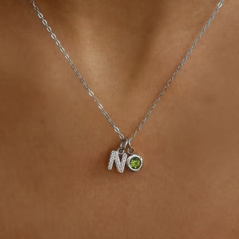 Индивидуальное ожерелье с иниц – обзор и цена Custom Name Necklace Stainless Steel