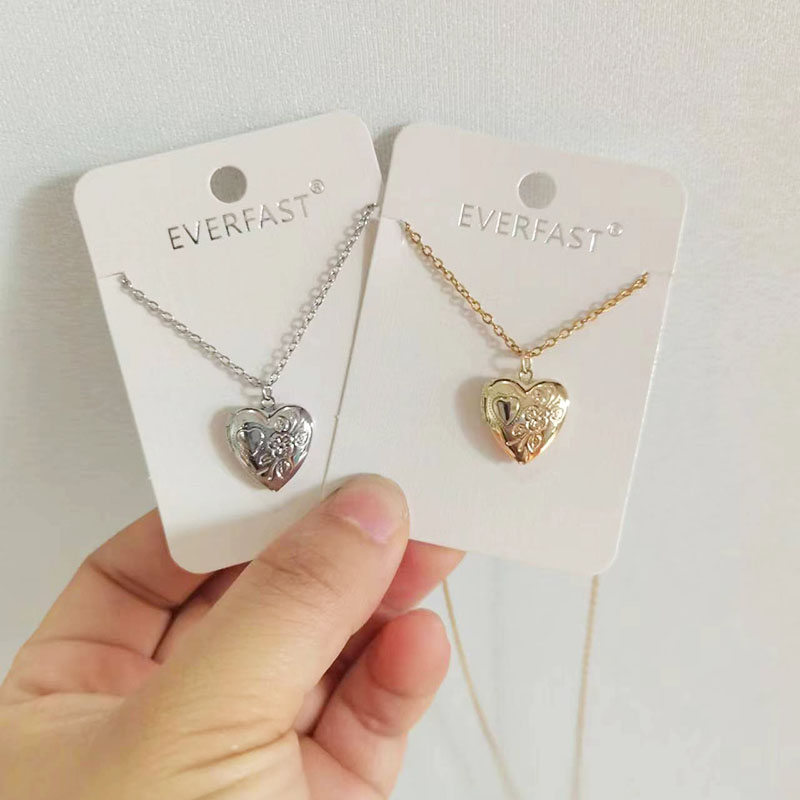 1 шт., подвеска с изображением – обзор и цена Heart Locket Necklace Photo