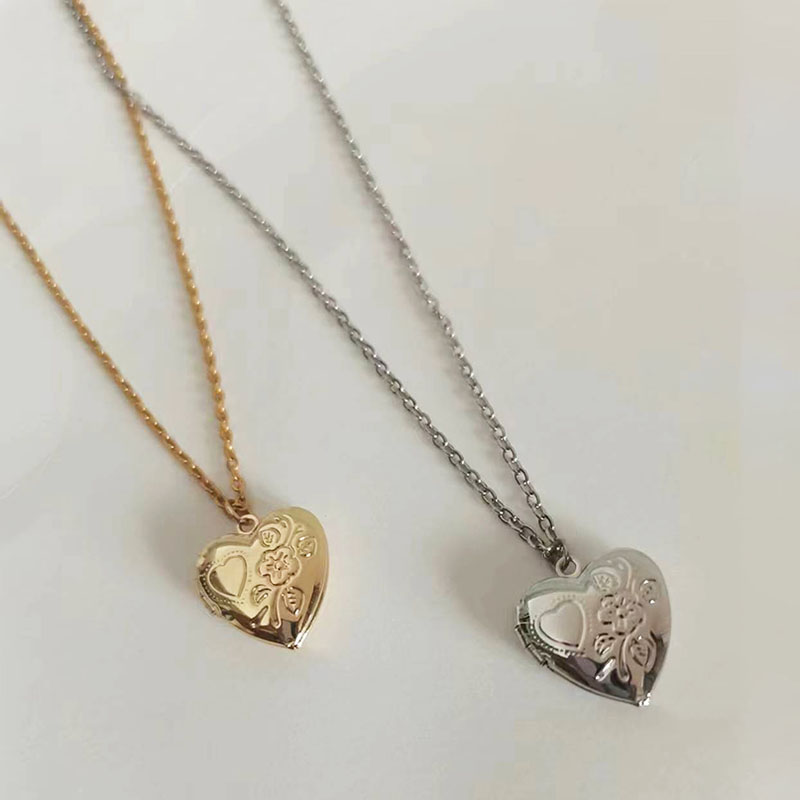 1 шт., подвеска с изображением – обзор и цена Heart Locket Necklace Photo