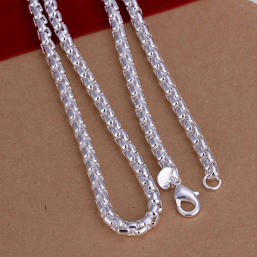 Ожерелье из стерлингового сере – обзор и цена 925 Sterling Silver Chain Necklace Men