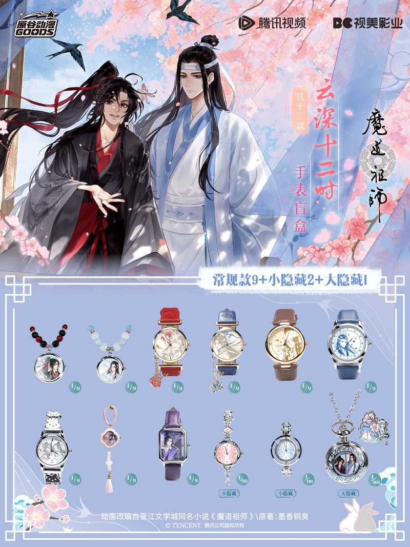 Mdzs Acg Goods Подвеска-часы « – обзор и цена Watch Accessories