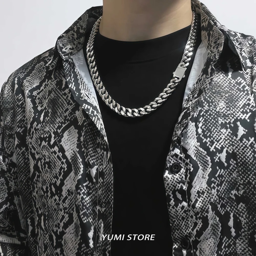 Цепочка на шею из титановой ст – обзор и цена Cuban Link Chain 12Mm